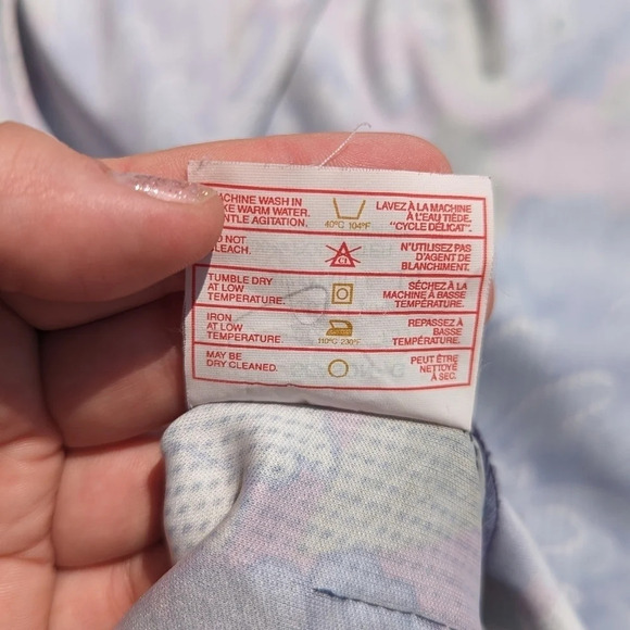 Vintage Tan Jay Floral Silky Open Front Cardigan  with Shoulder Pads Woman 14 - Picture 8 of 10